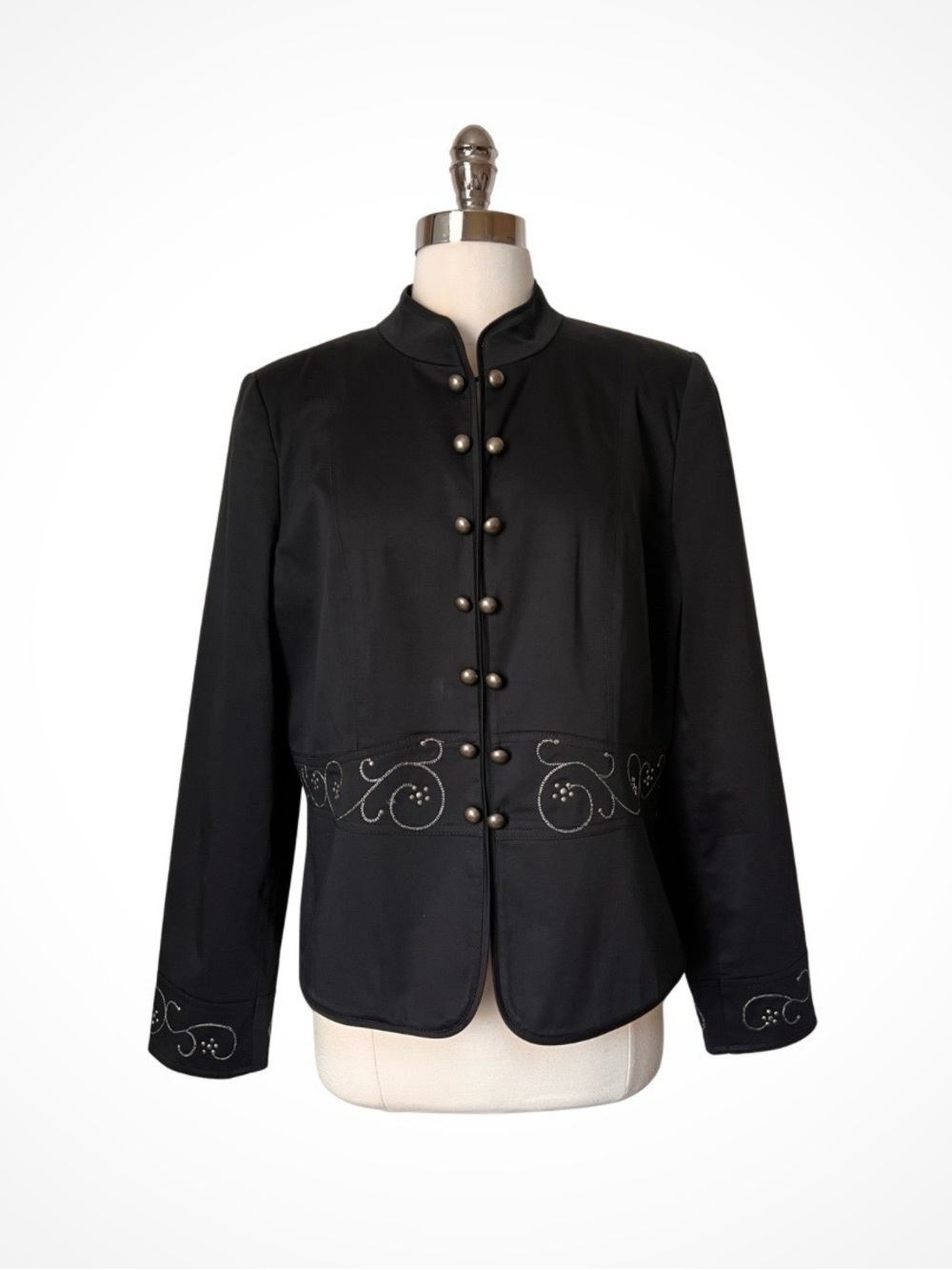 Cotton embroidered jacket